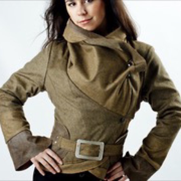 Jacket Leather, Cashmere, Silk, Size XS - Picture 16 of 16